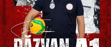 Volei masculin: Antrenorul secund Răzvan Tănăsescu, noul ”principal” al vicecampioanei Arcada Galaţi