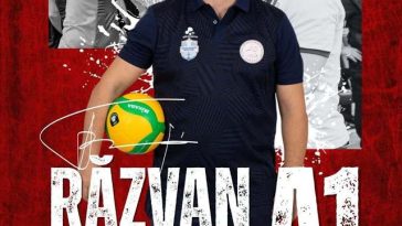 Volei masculin: Antrenorul secund Răzvan Tănăsescu, noul ”principal” al vicecampioanei Arcada Galaţi