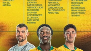Lotul Australiei pentru Cupa Mondială: Nu lipsesc portarul experimentat Mathew Ryan şi tânărul Cristian Volpato