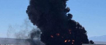 Opt persoane au murit în urma prăbuşirii bombardierului B-52 al Forţelor Aeriene ale SUA în California