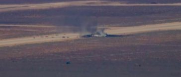 Un bombardier B-52 Stratofortress aparţinând Forţelor Aeriene americane se prăbuşeşte după decolare în California, în Deşertul Mojave