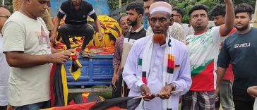 Cupa Mondială 2026: Un fermier din Bangladesh a desfăşurat un steag de 7 km lungime pentru a susţine… Germania – VIDEO