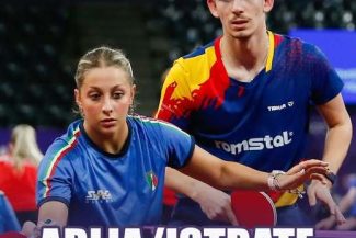 Tenis de masă: Bronz continental pentru Andrei Istrate şi colega sa italiană Nicole Arlia la dublu mixt la CE U21