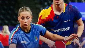 Tenis de masă: Bronz continental pentru Andrei Istrate şi colega sa italiană Nicole Arlia la dublu mixt la CE U21