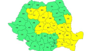 CNAIR: Vijeliile şi ploile abundente blochează activitatea în şantiere / Instabilitatea atmosferică este accentuată în multe zone ale ţării – VIDEO