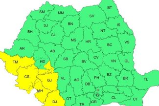 Instabilitate atmosferică accentuată, până joi seară, în mai multe regiuni ale ţării / Au fost emise două avertizări cod galben / Se anunţă cantităţi însemnate de precipitaţii