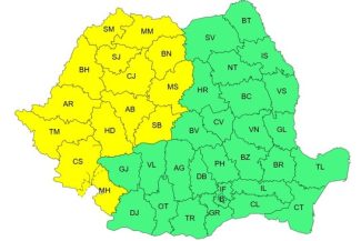 Meteorologii anunţă că vremea se încălzeşte şi devine caniculară, fiind emisă avertizare cod galben / Duminică şi luni, în anumite zone temperaturile ajung la 36 de grade Celsius