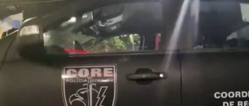 Turişti blocaţi într-un renumit punct de observaţie pentru răsăritul soarelui din Rio de Janeiro, din cauza unui schimb de focuri între poliţie şi traficanţii de droguri – VIDEO