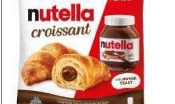 Tip de croissant cu nutella congelat, retras de la comercializare din Metro, Lidl şi Kaufland / Furnizorul a avertizat asupra posibilei prezenţe a unor fragmente metalice