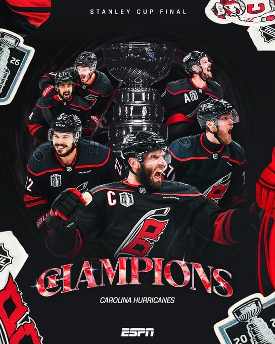 Formaţia Carolina Hurricanes a câştigat NHL pentru a doua oară în istoria sa – VIDEO