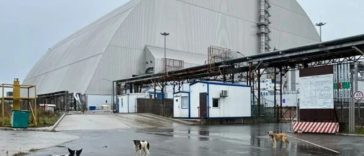 O dronă rusească a lovit o clădire în care se depozitează combustibil nuclear uzat, în apropiere de Cernobîl