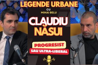 Claudiu Năsui, invitat în emisiunea Legende Urbane cu Mihai Belu, despre USR, alianța cu PNL și liberalism