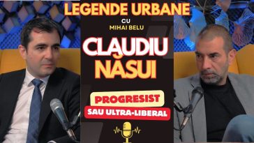 Claudiu Năsui, invitat în emisiunea Legende Urbane cu Mihai Belu, despre USR, alianța cu PNL și liberalism