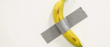 Banana dintr-o lucrare a lui Maurizio Cattelan a fost furată de la Centrul Pompidou-Metz