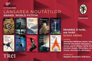 Anansi. World Fiction, la Bookfest 2026 – Peste 20 de titluri noi şi autori importanţi precum Gheorghi Gospodinov şi Elena Alexieva