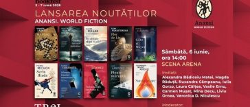 Anansi. World Fiction, la Bookfest 2026 – Peste 20 de titluri noi şi autori importanţi precum Gheorghi Gospodinov şi Elena Alexieva