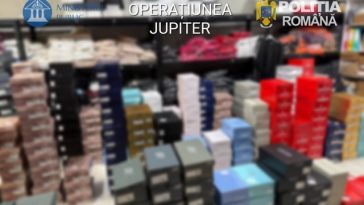 Operaţiunea JUPITER – Trei percheziţii în judeţele Dolj şi Constanţa, la persoane suspectate că au vândut produse contrafăcute/ Au fost găsite articole vestimentare şi parfumuri, în valoare de aproape două milioane de lei