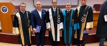 Mihai Covaliu, distins cu titlul de Doctor Honoris Causa la Centrul Universitar Piteşti – Politehnica Bucureşti