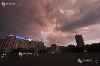 Atenționări nowcasting Cod galben de furtună pentru București și localități din Timiș