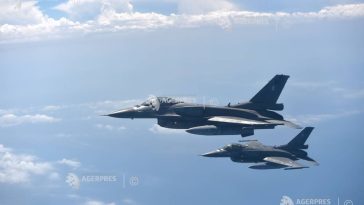 MApN: Patru avioane Eurofighter Typhoon ale Forțelor Aeriene Italiene – la baza Mihail Kogălniceanu