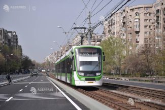 Circulația tramvaielor pe linia 41, blocată din cauza unui incident tehnic