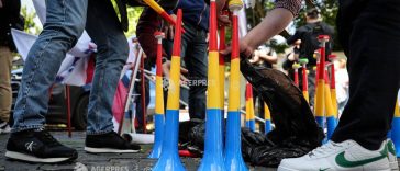 Angajații din MIPE continuă protestele față de măsurile de restructurare și tăiere a veniturilor (sindicat)