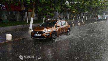 Cod galben de ploi însemnate în jumătate de țară, pe parcursul zilei de marți