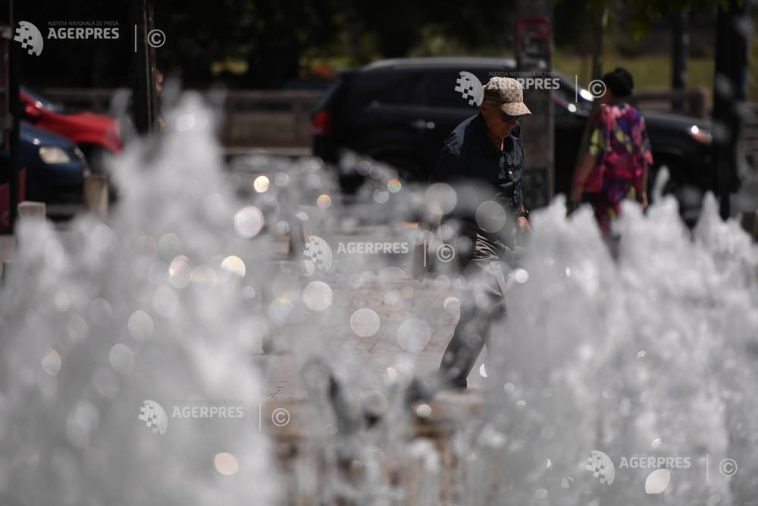 ANM: Cod portocaliu de caniculă în 11 județe, vineri; Cod galben de vreme deosebit de caldă joi și vineri, în restul țării