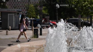 Meteo București: Căldură intensă și valori termice maxime de 39 de grade, până marți seara