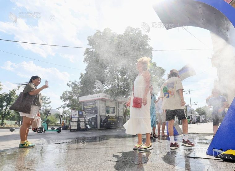 ANM: Cod roșu de căldură extremă în 16 județe, duminică și luni