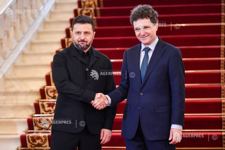 Dronă căzută la Galați/Zelenski îi mulțumește președintelui Dan pentru claritate,după ce acesta a anunțat că drona e de proveniență…
