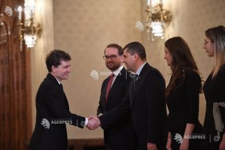 Delegația USR la consultările de la Cotroceni: Dominic Fritz, miniștrii interimari și Ionuț Moșteanu
