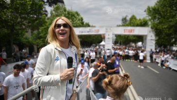 #AnulNadia Nadia Comăneci a dat startul Crosului Național ”Ziua Olimpică” (GALERIE FOTO)