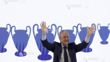 Fotbal: Florentino Perez, reales președinte al clubului Real Madrid până în 2030