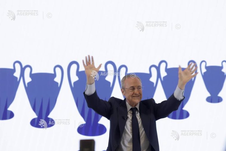 Fotbal: Florentino Perez, reales președinte al clubului Real Madrid până în 2030