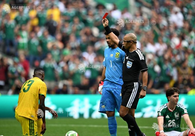 Fotbal – CM 2026: Selecționerul Africii de Sud contestă un cartonaș roșu și rămâne optimist