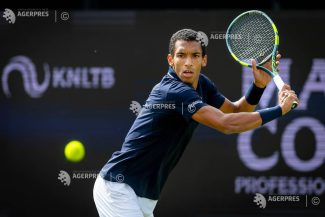 Tenis: Felix Auger-Aliassime, eliminat prematur la ‘s-Hertogenbosch (ATP)