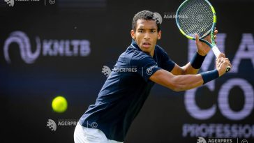 Tenis: Felix Auger-Aliassime, eliminat prematur la ‘s-Hertogenbosch (ATP)