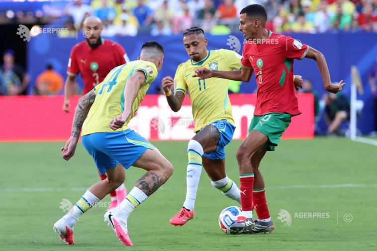 Fotbal – CM 2026: Brazilia, ținută în șah de Maroc (1-1)