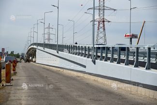Bihor: Pasajul de pe DN19, la intrarea în Oradea, aproape finalizat și deschis traficului; investiție de 38,8 milioane de lei (GALERIE FOTO)