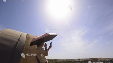 Canicula se accentuează în Europa