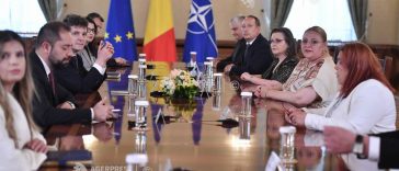 Consultări la Cotroceni/Președintele discută cu delegația S.O.S. România