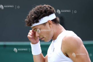 Tenis: Ben Shelton, numărul 5 mondial, a fost eliminat în primul tur la Wimbledon