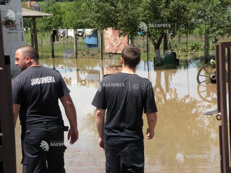 Hunedoara: Gospodării inundate și copaci doborâți la pământ în urma vijeliilor