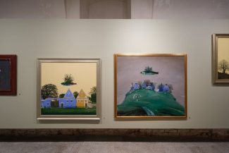 Cea mai amplă expoziţie dedicată lui Ştefan Câlţia este deschisă la Mănăstirea Ursulinelor din Sibiu – FOTO