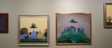 Cea mai amplă expoziţie dedicată lui Ştefan Câlţia este deschisă la Mănăstirea Ursulinelor din Sibiu – FOTO