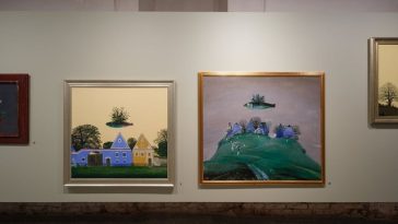 Cea mai amplă expoziţie dedicată lui Ştefan Câlţia este deschisă la Mănăstirea Ursulinelor din Sibiu – FOTO