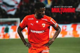 Superliga: Dinamo anunţă plecarea lui Eddy Gnahore