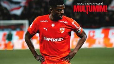 Superliga: Dinamo anunţă plecarea lui Eddy Gnahore