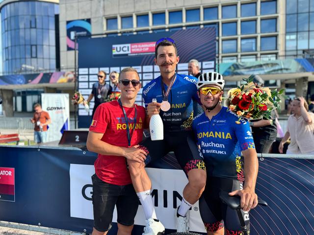 Ciclism: Medalie de bronz pentru Ede Molnar în a doua etapă de Cupă Mondială de MTB XCE
